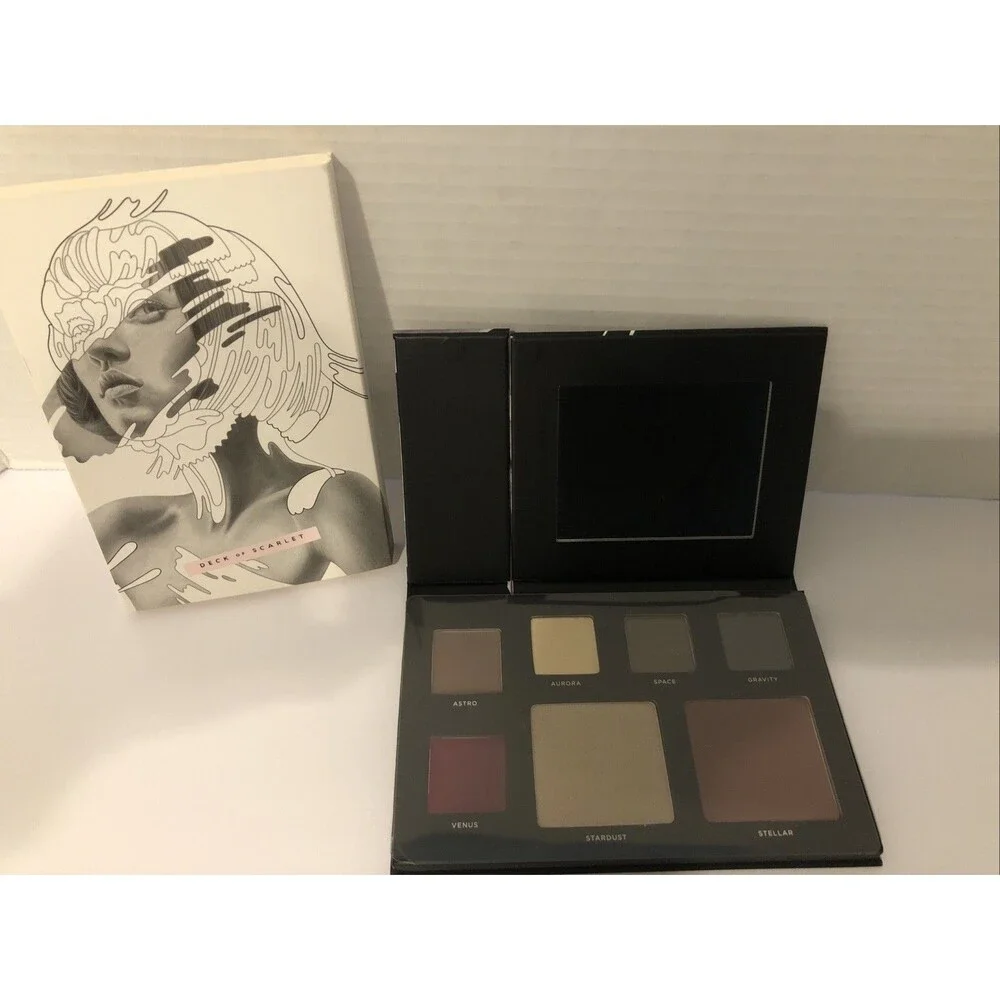 Deck Of Scarlet Edition No 06 Makeup Palette Unused Edgy New Open 1